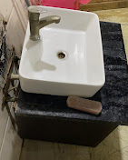 Washbasin installation by Boys@Work